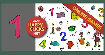 Free preschool game for boys and girls: Numbers