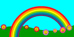 Games for Babies and Toddlers to play online: Making the rainbow