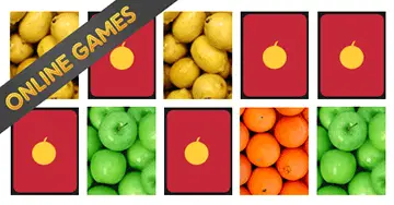 Memory Preschool Games for Kids: Patterns and Fruits Game