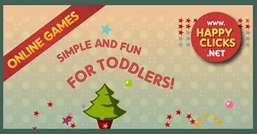 Move the mouse game for kids: Christmas Tree Game