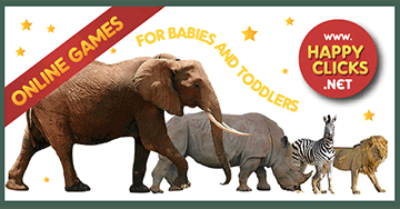 Animal Sounds, Educational game for babies and children 1 year , 2 years and 3 years old. Elephant