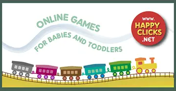Free Games for Toddlers and Babies: Colorful train
