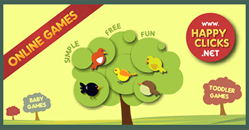 Learning game for toddlers and babies: Birds