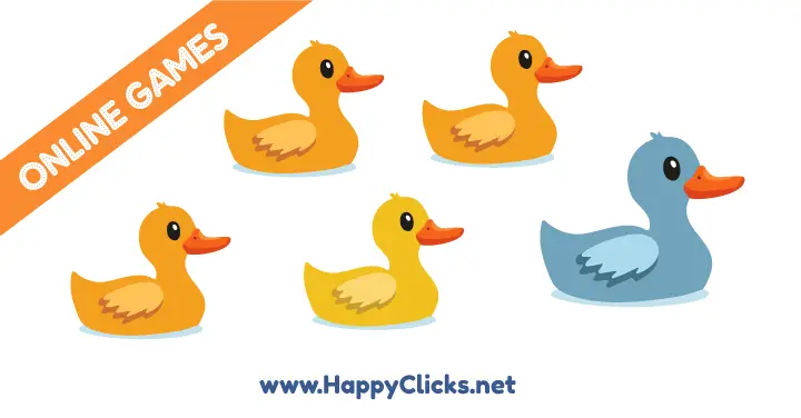 Free educational games for 2-5 year old kids: Ducklings